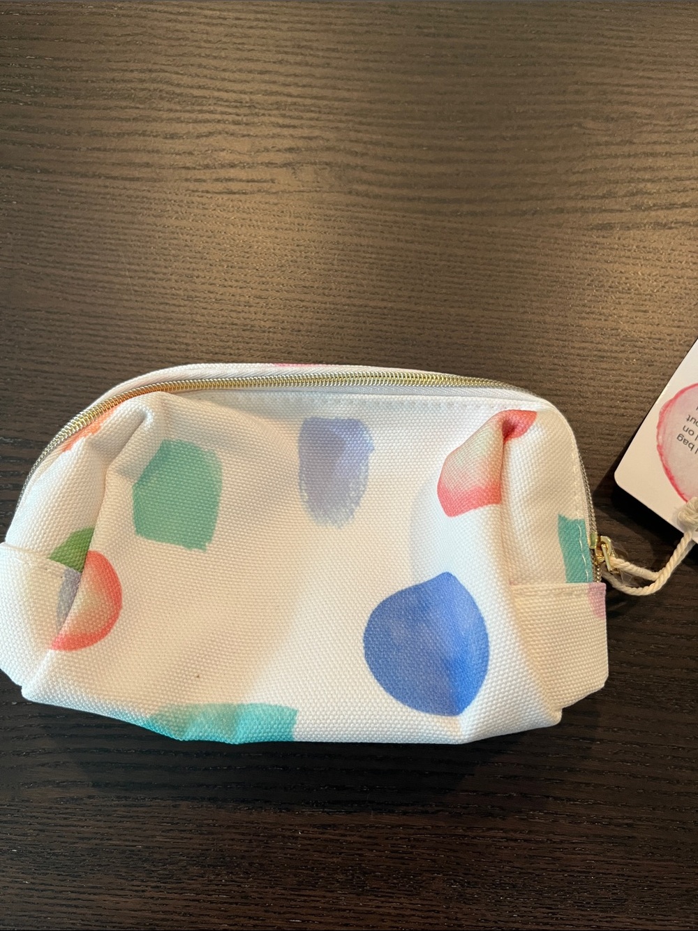 Mad Hippie Colorful Polka Dot Travel Pouch - Picture 2 of 3